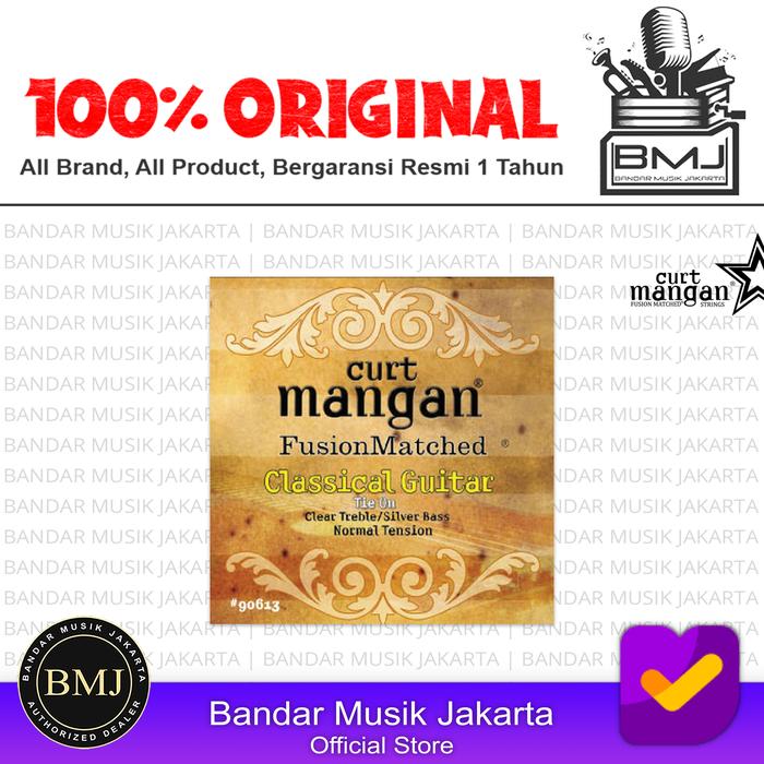 Gambar CURT MANGAN NORMAL TENSION CLASSICAL (CLEAR/SILVER) GUITAR STRING dari Bandar Musik Jakarta BMJ Kota Administrasi Jakarta Pusat Tokopedia