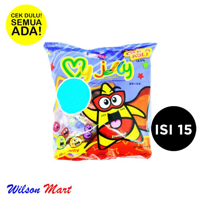 Gambar WONG COCO MY JELLY ISI 15 CUPS X 14 GRAM 210 GRAM dari Wilson Mart Kota Administrasi Jakarta Barat Tokopedia