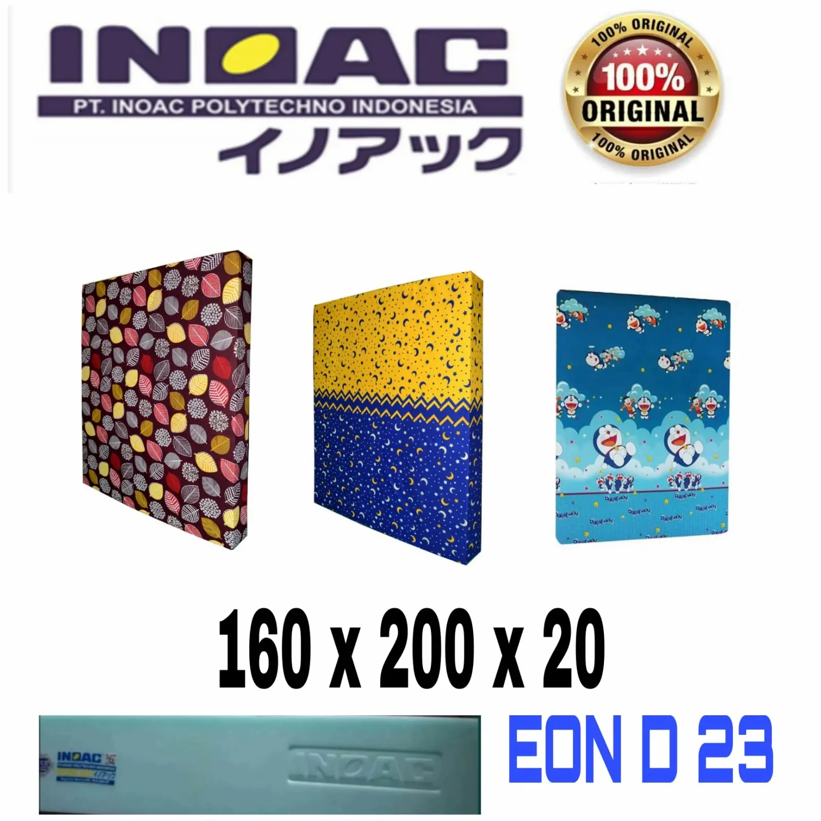 Kasur busa inoac eon d 23 uk 160x200x20