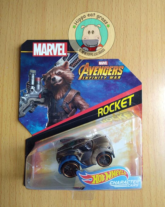 Gambar Hot Wheels Hotwheels Character Cars Marvel Avengers InfinityWar Rocket dari Hippoeatgrass Kota Administrasi Jakarta Barat Tokopedia