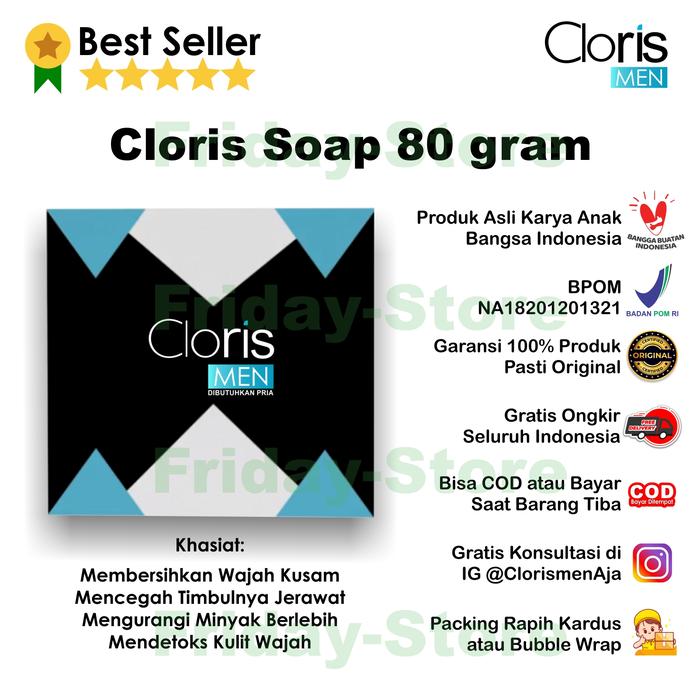 Gambar Cloris Soap Original Clorismen dari Friday-Store Jakarta Utara Tokopedia