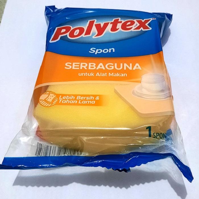 POLYTEX Spon Serba Guna Busa sponge Cuci piring Kuning - 1 pcs 0