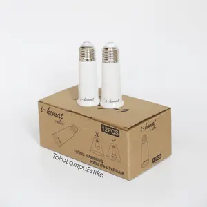 Fitting Sambung downlight VISICOM ihemat panjang fitting extender 95mm