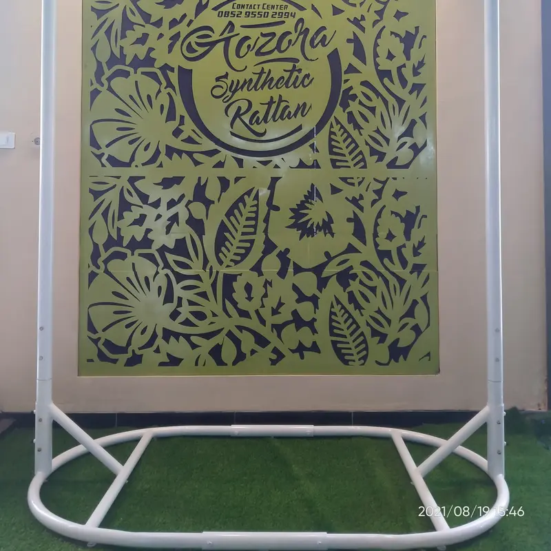 TIANG AYUNAN CUSTOM/STAND BESI/STAND HANGING DOUBLE TIANG 1