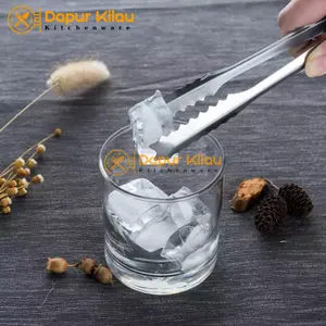 Jepitan Es Capitan Makanan Salad Es Gula Batu stainless Steel