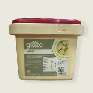 colatta glaze white eceran repack 250gr / glaze putih donat