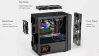 Gambar PCcooler Platinum LM200 Mesh White I Black -Tempered Glass Gaming Case - White dari Duta Mandiri Infokom Kota Administrasi Jakarta Pusat 5 Tokopedia