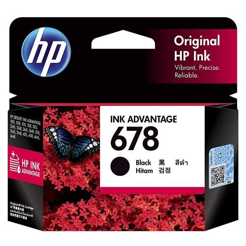HP Tinta Printer Original 678 Black (CZ107AA) 1
