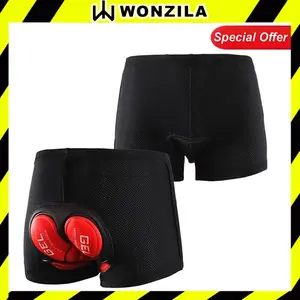 Arsuxeo 5D GEL Cyling Underwear Celana Dalam Padding Sepeda - Wonzila
