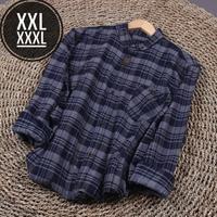 Gambar kemeja flanel pria lengan panjang big size 014 dari MailendraStore Kota Tangerang Selatan 1 Tokopedia