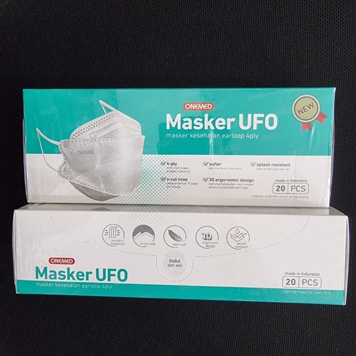 MASKER UFO ONEMED MASKER MEDIS - Hitam