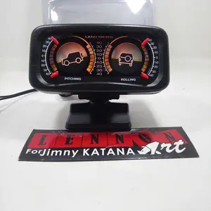 inclino meter land meter dashboard mobil universal jimny katana