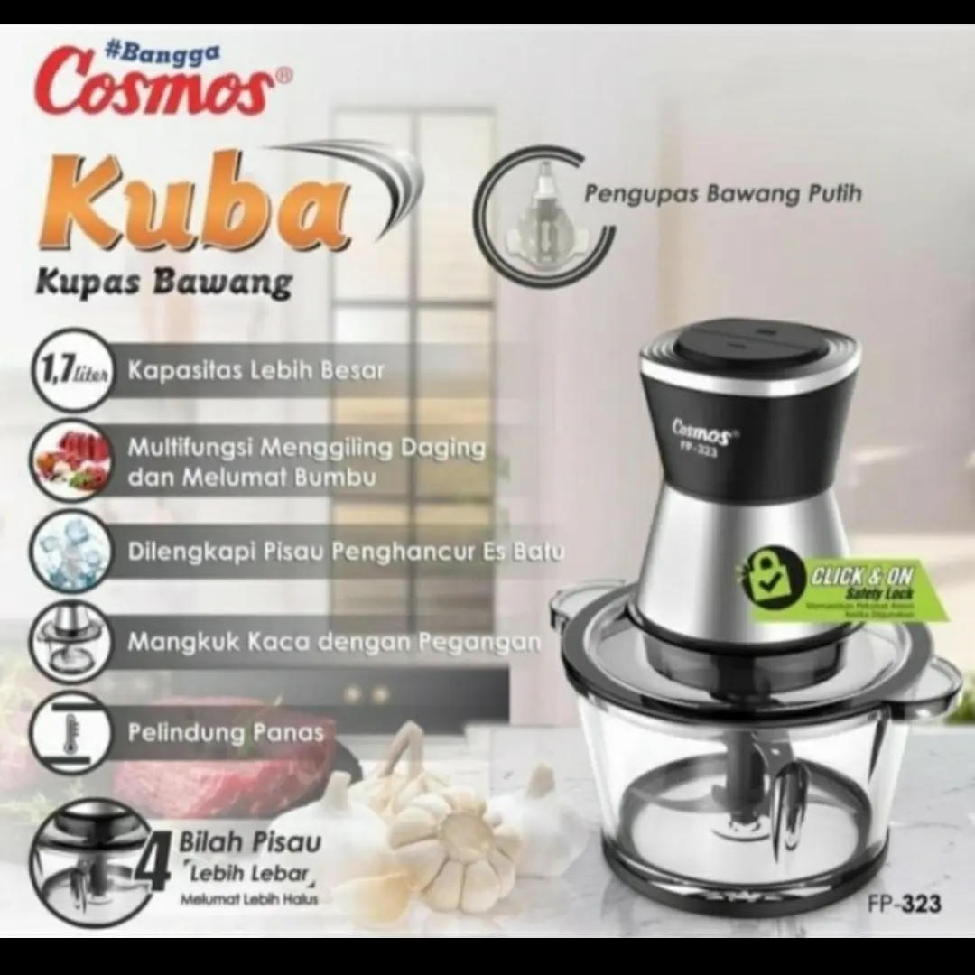 cosmos food processor fp 323 1, 7liter