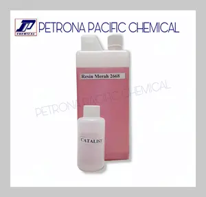 Paket Resin Merah 2568 WNC 1 KG & Katalis 1 ons