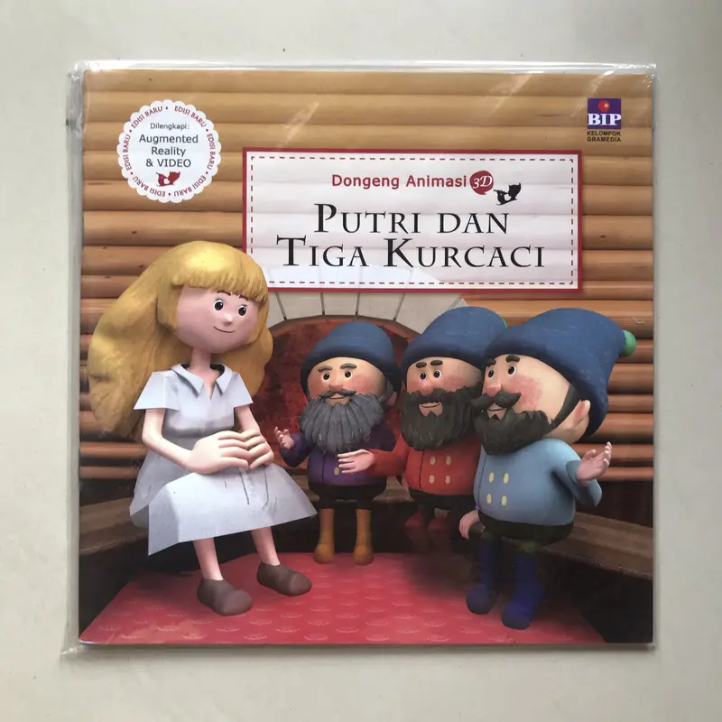 Koleksi Dongeng Animasi 3D NEW banyak varian softcover 1
