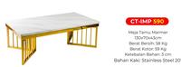 Gambar Meja Ruang Tamu/ Coffee Table Marmer Emas Mewah Murah Meriah dari Jeimart Store Kota Tangerang 1 Tokopedia