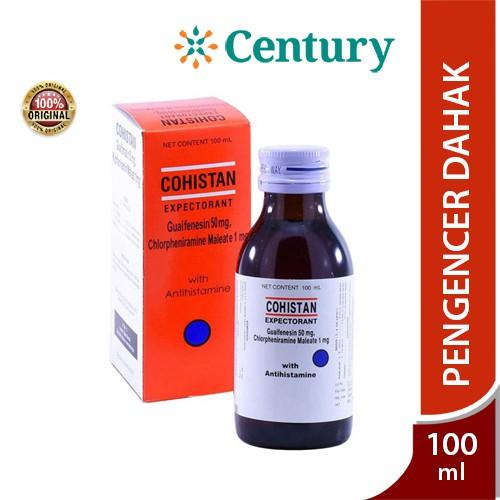 Gambar COHISTAN EXSPECTORANT SIRUP 100 ML dari Apotik Century Kota Administrasi Jakarta Pusat Tokopedia
