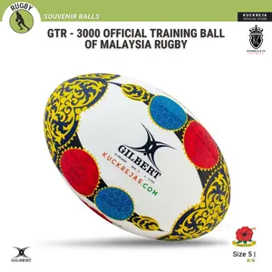 Gilbert GTR-3000 Songket - Official Development Ball of Malaysia Rugby