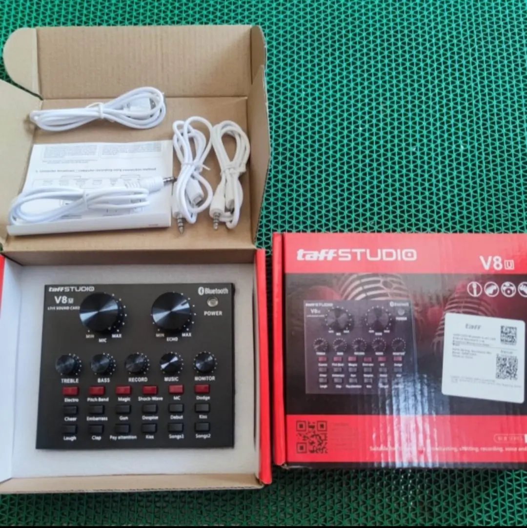 Taffware Bluetooth Soundcard V8S V8 S digital broadcst sound card V8s