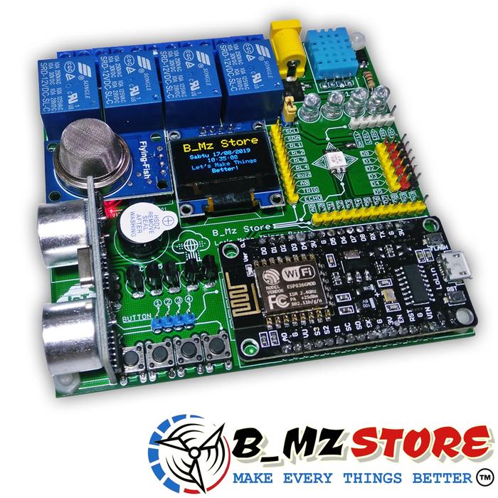 Gambar Starter Kit / Trainer IOT / Trainer Nodemcu ESP8266 Smarthome dari bmzstorejogja Kab. Sleman Tokopedia