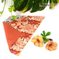 Gambar Batik Keris Loper Serong Persegi Kombinasi Katun Cap 2 Warna Orange dari BATIK KERIS OFFICIAL Kab. Sukoharjo 2 Tokopedia