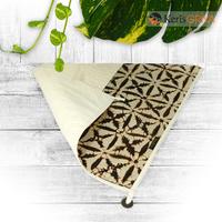 Gambar Batik Keris Loper Persegi Coin Blaco kombinasi Batik Cap dari BATIK KERIS OFFICIAL Kab. Sukoharjo 2 Tokopedia