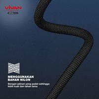 Gambar VIVAN AUX01 KABEL AUX 3.5MM AUDIO SPEAKER HEADPHONE HI-FI CABLE JACK - Merah dari AUTOVENTI Official Store Kota Administrasi Jakarta Barat 2 Tokopedia