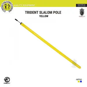 Trident Slalom Pole - Yellow