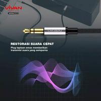 Gambar VIVAN AUX01 KABEL AUX 3.5MM AUDIO SPEAKER HEADPHONE HI-FI CABLE JACK - Merah dari AUTOVENTI Official Store Kota Administrasi Jakarta Barat 5 Tokopedia