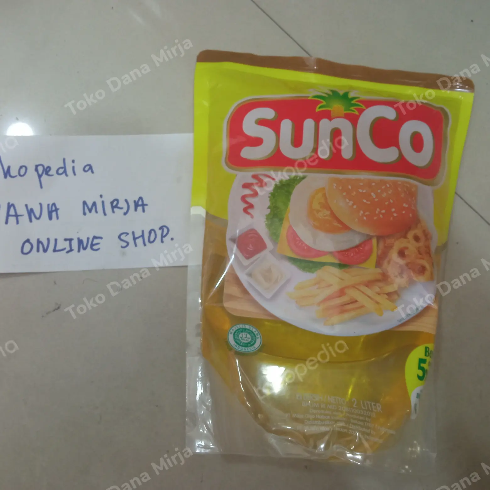 Minyak goreng sunco 2 LITER