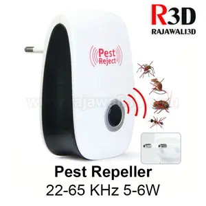 Pest Repeller 22-65KHz 5-6W Alat Pengusir Tikus dan Serangga Elektrik