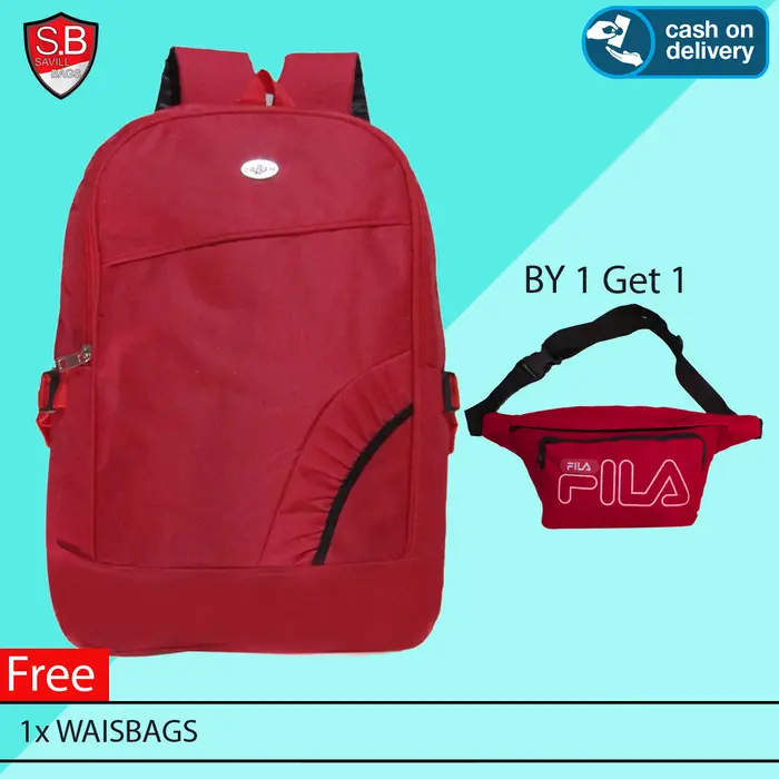 Gambar By1get1 Tas Ransel Anak Sekolah POLO Denim Style Korea Backpack - Biru dari Grosir Aneka Tas Kota Tangerang 5 Tokopedia