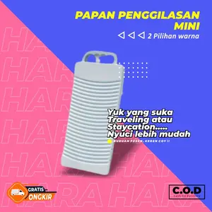 Papan cuci mini gilasan cucian papan penggilas mini - PINK