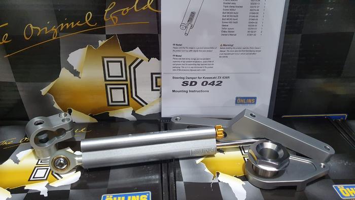 Gambar Steering Damper OHLINS SD 042 KAWASAKI ZX6R ZX636 Original Sweden dari Candi Motor Kab. Banyumas Tokopedia
