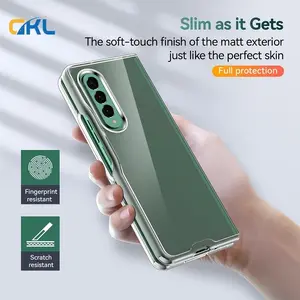 Samsung Galaxy Z Fold 3 5G Clear Case Transparan Hard Casing