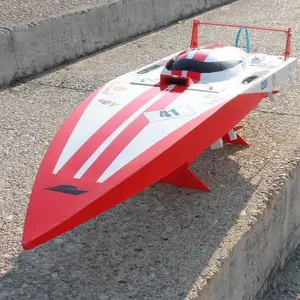 RC Boat hull electric bahan fiberglass