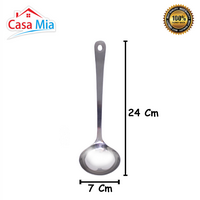 Gambar Sendok Soup / Sendok Sayur / Cookmaster Stainless / Casa Mia / GSL7 dari Casamia Indonesia Jakarta Barat 2 Tokopedia