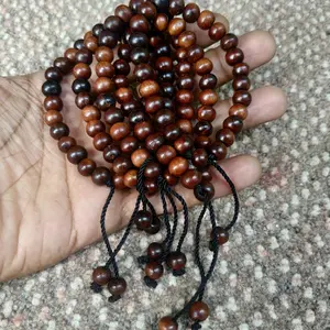 gelang kayu stigi laut asli 8mm tali serut adjustable