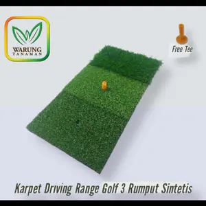 Karpet Driving Range 30x60 cm Mat Golf Type 3in1 Turf