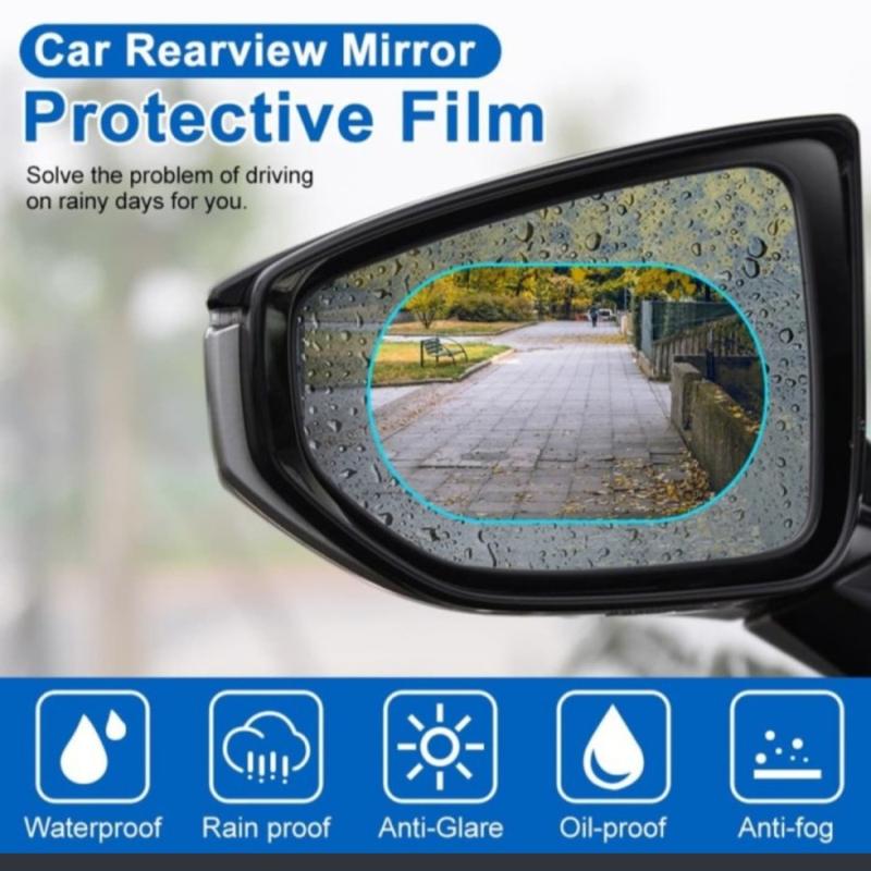 Anti fog film / anti rain / anti hujan pelindung kaca spion mobil 0