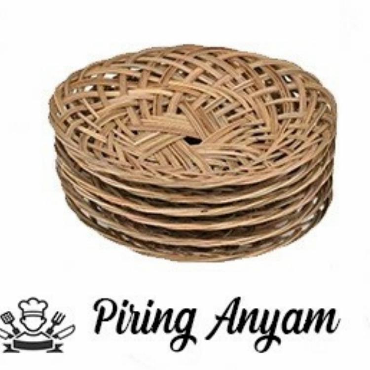 Piring Rotan / Piring Bambu Lidi / Piring Anyam / Piring Hoe - Shop ...