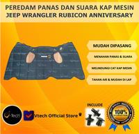 Gambar Vtech Peredam Panas dan Suara Kap Mesin Jeep Wrangler Rubicon Anniversary dari Vtech Peredam Authorized Store Kota Bandung 1 Tokopedia