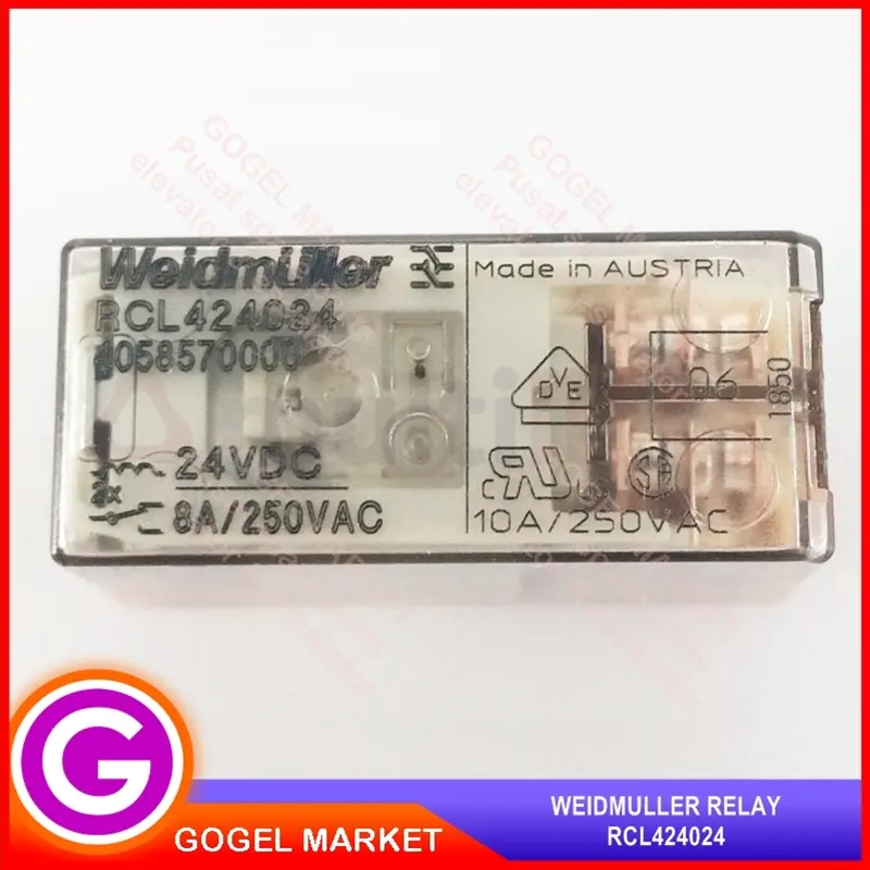 Weidmuller relay 24vdc RCL424024, brand new and original 2
