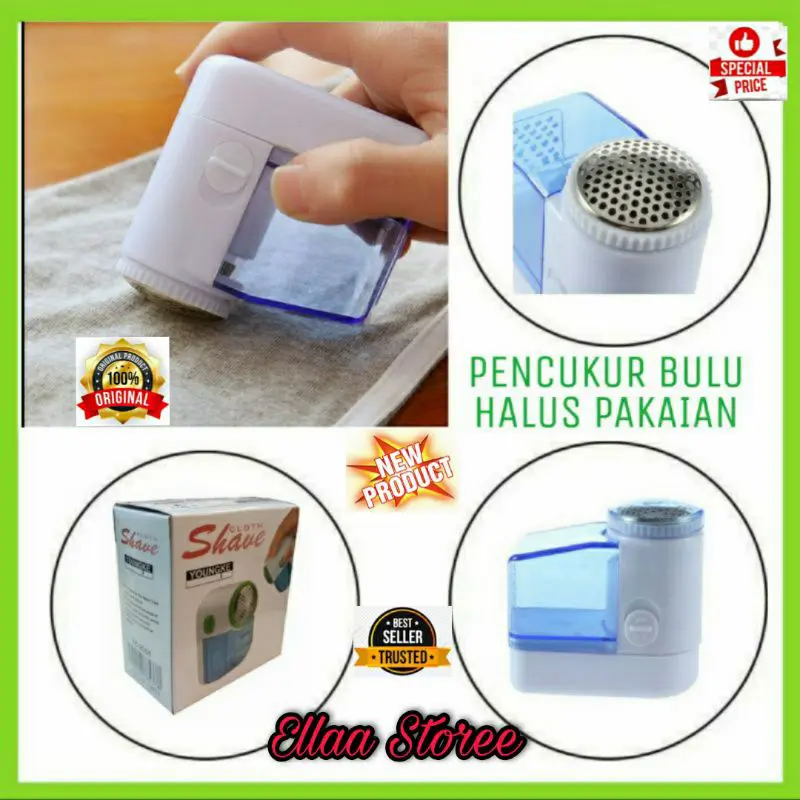 TaffHOME Mesin Pencukur Bulu Halus Pakaian Electric Portable Grosir.!!