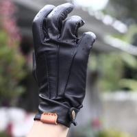 Gambar Rexs Gloves – Sarung Tangan Motor Kulit Asli Pria Wanita | Full Finger, Stylish & Safety & Elegan - Hitam - M dari Rexs Official Kota Administrasi Jakarta Selatan 3 Tokopedia