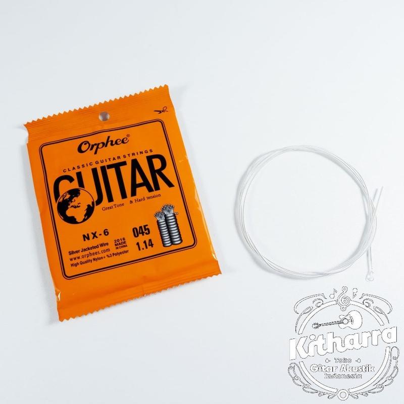 Senar Orphee Satuan Untuk Gitar Klasik Nylon no 1 sd 6 1