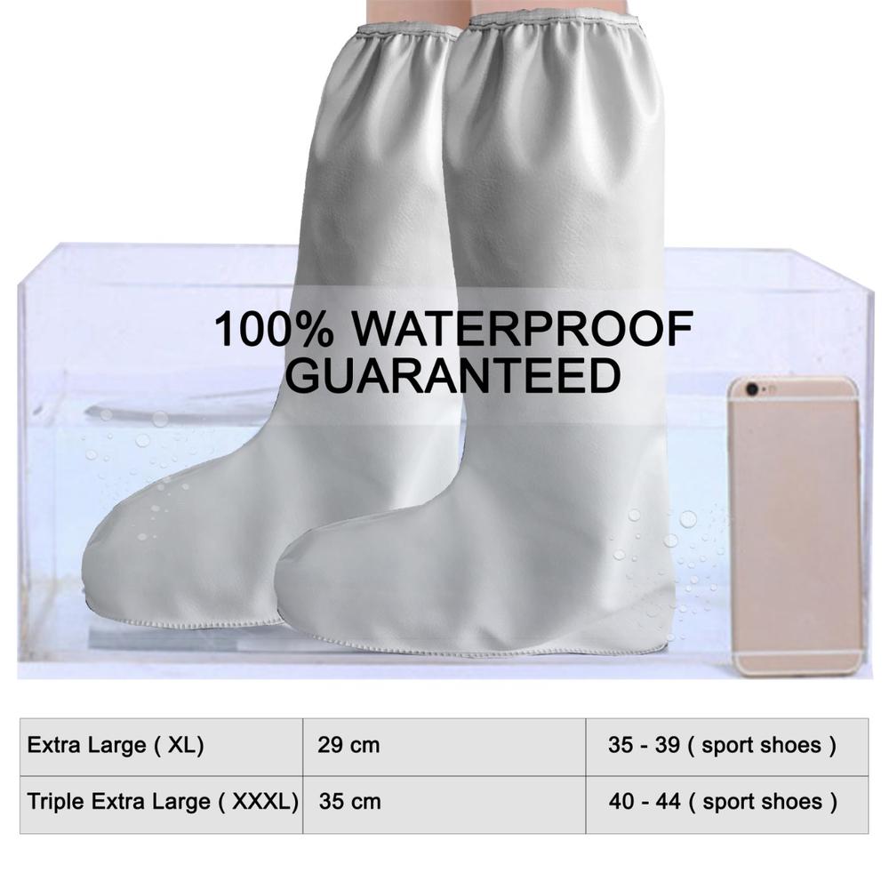 Cover Sepatu Raincoat Shoes 100% Tahan Air Anti Banjir Hujan - XL 35-39