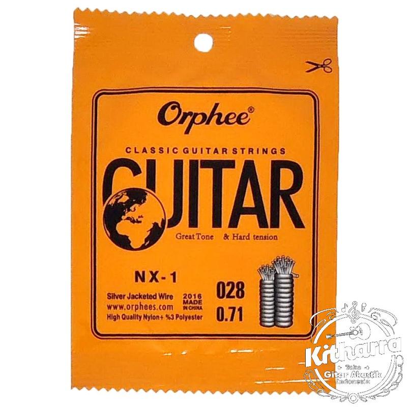 Senar Orphee Satuan Untuk Gitar Klasik Nylon no 1 sd 6 0