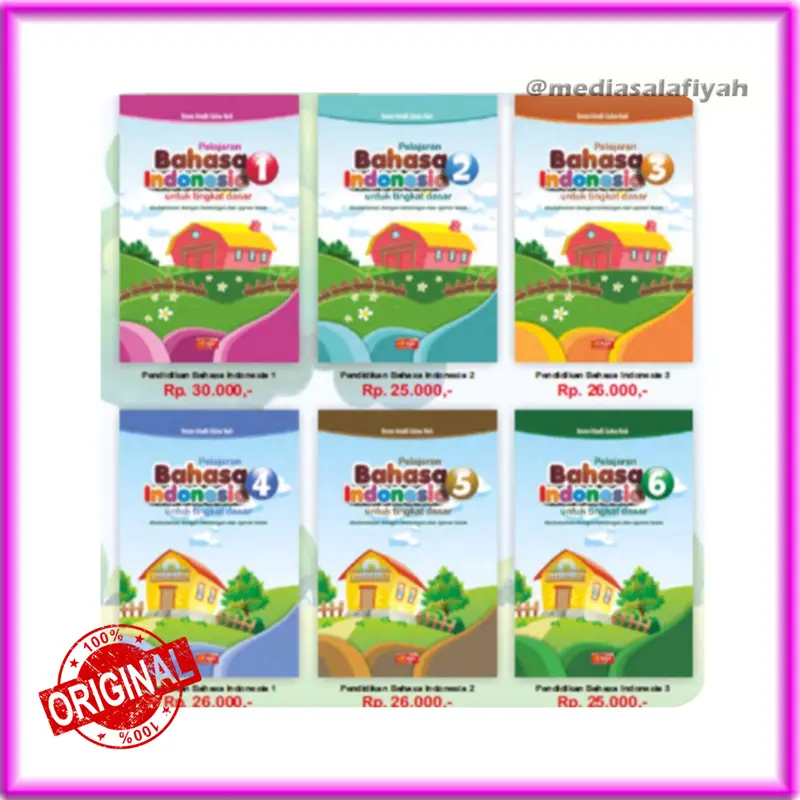 Buku Pelajaran Bahasa Indonesia Kelas 1 2 3 4 5 6 Attuqa SD MI 0