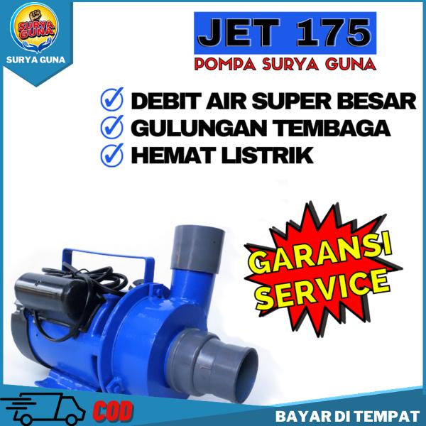 Gambar Pompa Air Irigasi JET 175 Hemat Listrik Untuk Irigasi Sawah dari Suryaguna Store Kab. Tulungagung Tokopedia